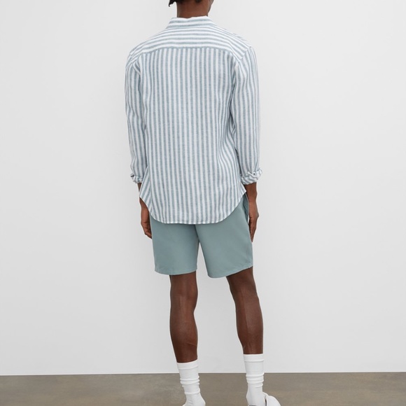 Bo Solid Swim Trunks - Brand New - NEVER WORN - SEE PICS FOR COLOR COVERT GREEN - Picture 2 of 6